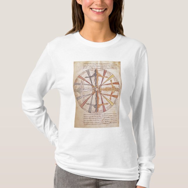 Camiseta Roda das estações e dos meses (Frente)