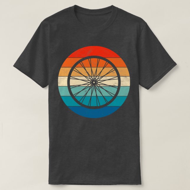 Camiseta Roda de bicicleta (Frente do Design)