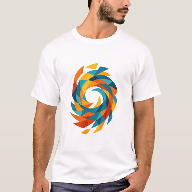 Camiseta Roda de Cores (Frente)