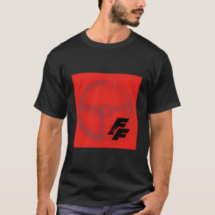 Camiseta Roda de Direção Única Rápida e Furiosa, Compactada