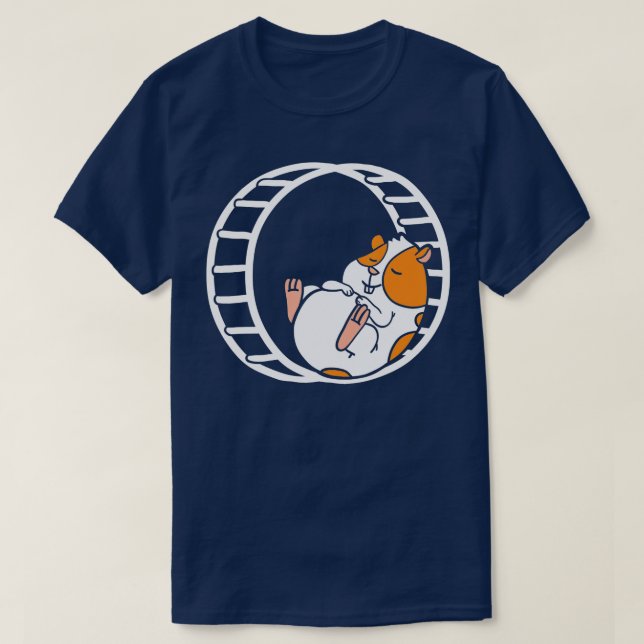 Camiseta Roda de Hamster 1 (Frente do Design)