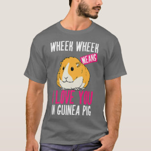 Camiseta Roda De Roda Significa Que Eu Te Amo Na Guiné Porc