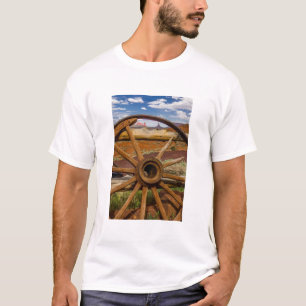 Camiseta Roda de vagão close up, Arizona