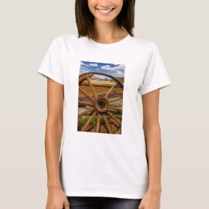 Camiseta Roda de vagão close up, Arizona