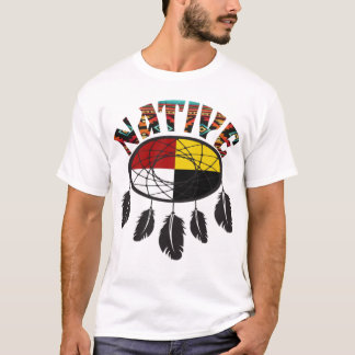 Camiseta Roda do Medicamento - Americano nativo