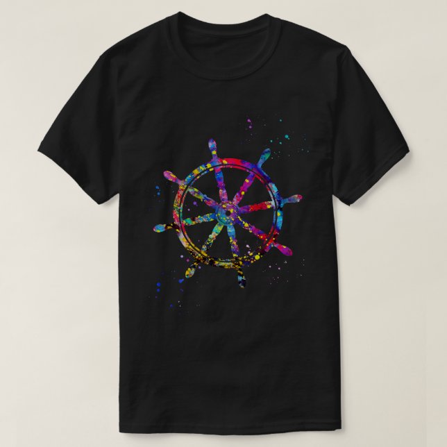 Camiseta Roda do navio (Frente do Design)