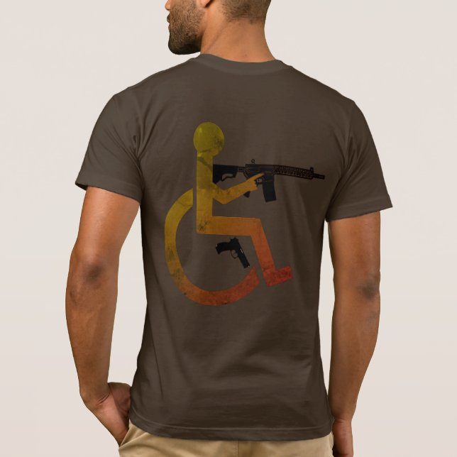 Camiseta Roda e Armamento - Sem Círculo, Múltiplo - Fabrica (Verso)