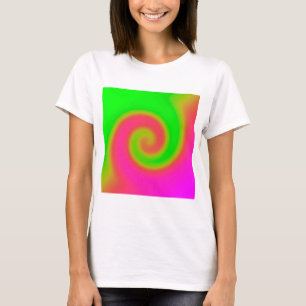 Camiseta Roda Verde Rosa