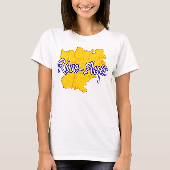 Camiseta Ródano-Alpes - Ròse-Aups (Frente)