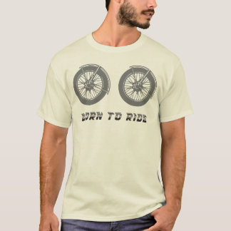 Camiseta Rodas de Moto 'Nascido para Pilotar'