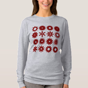 Camiseta Rodas denteadas