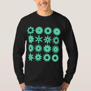 Camiseta Rodas denteadas