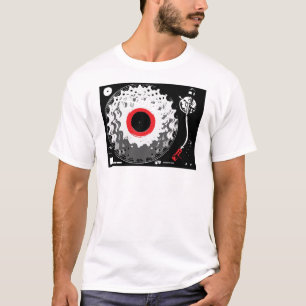 Camiseta Rodas denteadas de giro
