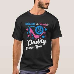 Camiseta Rodas Ou Saltos? Pai Te Ama Rosa Ou Azul