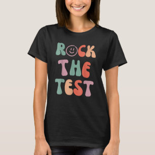 Camiseta Rode O Ensino Retroativo Do Dia De Teste