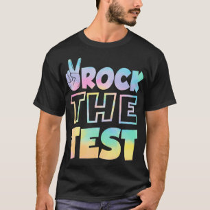 Camiseta Rode O Ensino Retroativo Do Dia De Teste