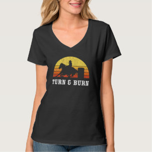 Camiseta Rodeio De Corrida De Barril E De Corrida De Cano