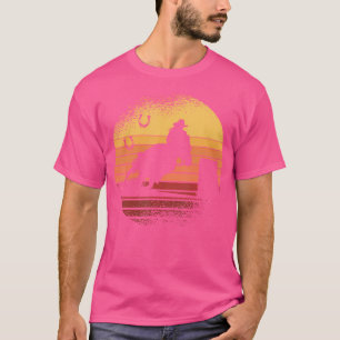 Camiseta Rodeio de Corrida de Cavalo Solar