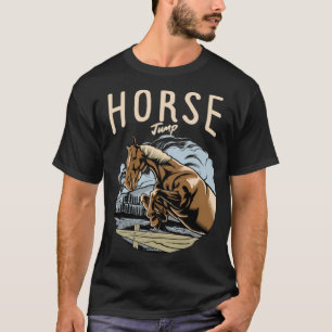 Camiseta rodeio de salto a cavalo legal
