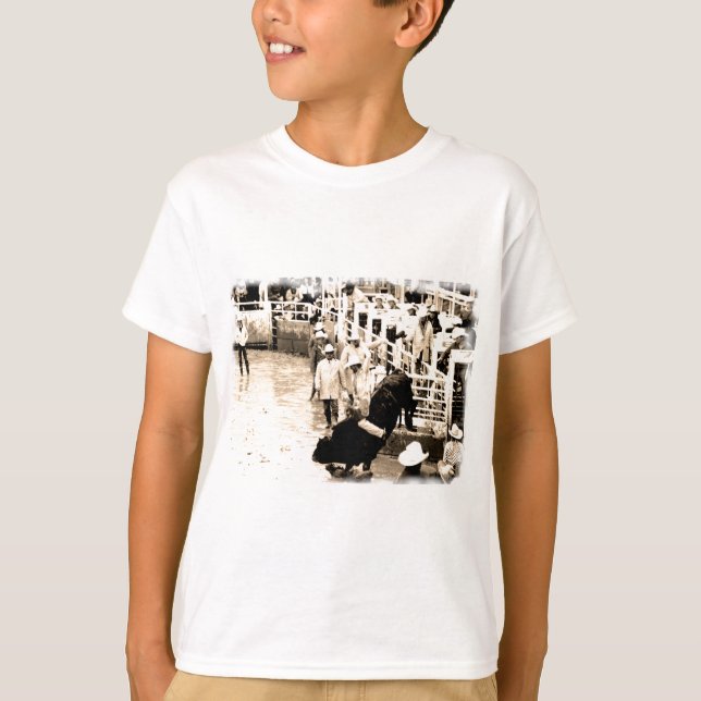 Camiseta Rodeio do vaqueiro (Frente)