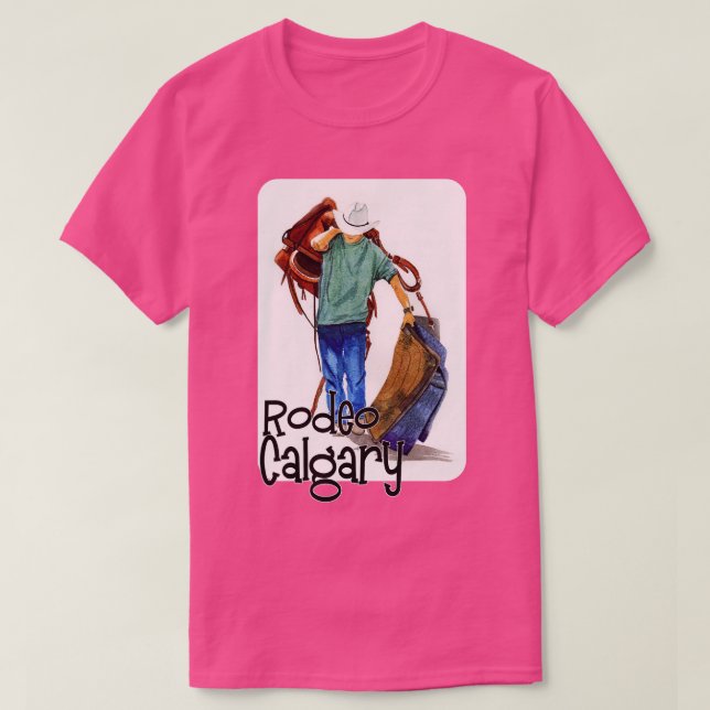 Camiseta Rodeio Em Calgaria (Frente do Design)