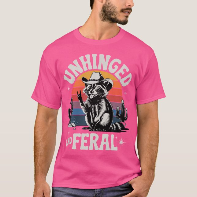 Camiseta Rodeio Funny Engraçado De Cowboy E Feral (Frente)