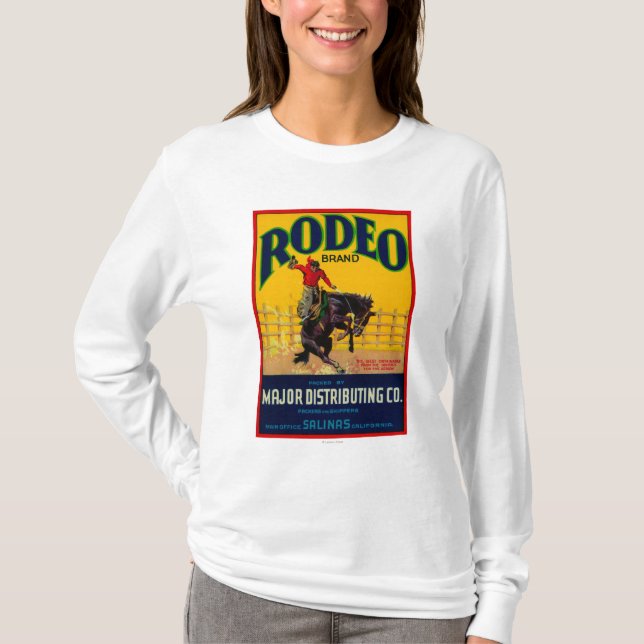 Camiseta Rodeio LabelSalinas vegetal, CA (Frente)