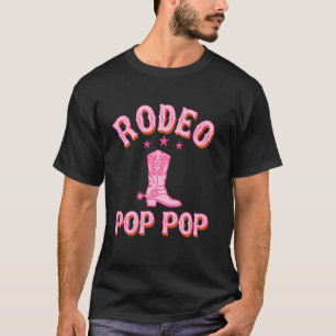 Camiseta Rodeio Pop Pop 1º Primeiro Aniversário Cowgirl Wes