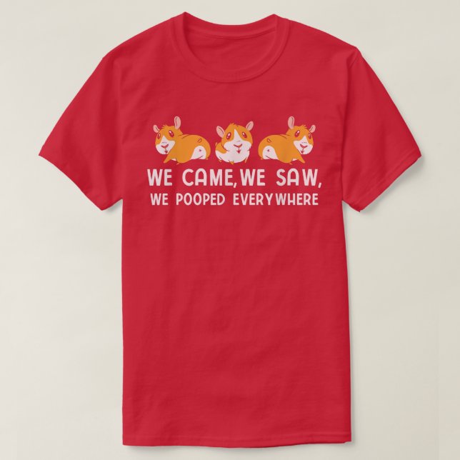 Camiseta Rodent Guinea Pig 5212  (Frente do Design)