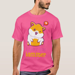 Camiseta Rodent Pet Mãe Animal Gift Hamster