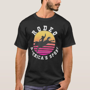 Camiseta Rodeo America's Sport Saddle Bronc Riding