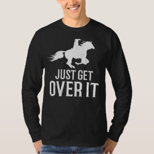 Camiseta Rodeo Barrel Racing Apenas Supere Isso