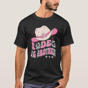 Camiseta Rodeo Big Brother Pink CowGirl Família de primeiro