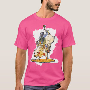 Camiseta Rodeo Bucking Brahma Bull Andando Cowboy Então