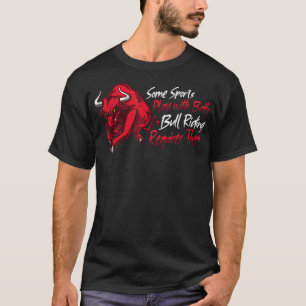 Camiseta Rodeo Bull Riding Livcabeças Show Farmer Cattle