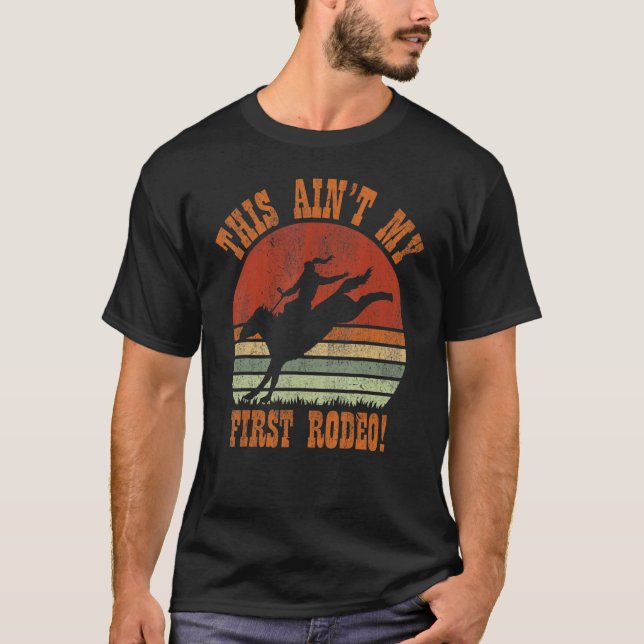 Camiseta Rodeo Girl Cowgirl Horse Riding Rancher Hors (Frente)