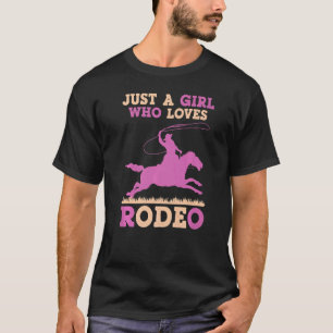 Camiseta Rodeo Girl Horse Rider Rancher Horsegirl Co
