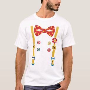 Camiseta Rodeo Palhaço de Halloween Cosplay Funny Circus