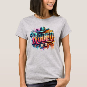 Camiseta Rodeo Rig e Cowboy Hat