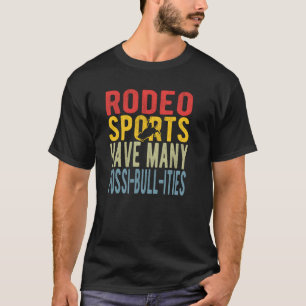 Camiseta Rodeo Sports Bull Rider Rodeo