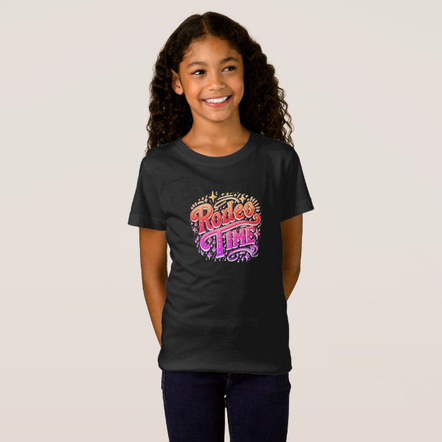 Camiseta Rodeo Time Western (Frente Completa)