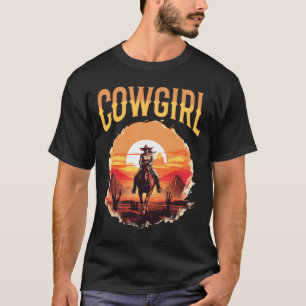 Camiseta Rodeo Western Country Southern Cowgirl Hat - Cowgi