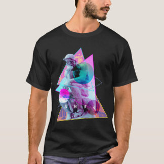 Camiseta Rodin The Thinker Estátua - Estética Vaporwave Gli
