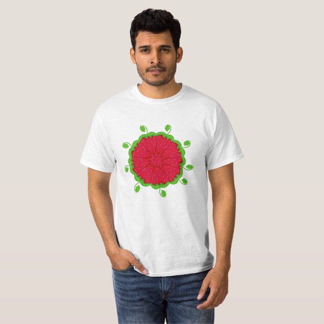 Camiseta Rodopio de Morango (Frente Completa)