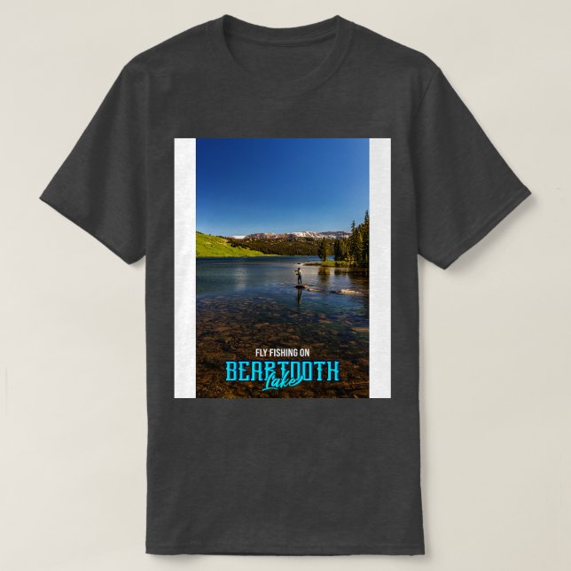 Camiseta Rodovia Beartooth Wyoming e Montana TShirt 11 (Frente do Design)