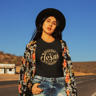 Camiseta Rodovia jesus para o retro do céu
