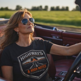 Camiseta Rodovias e Notas Altas – Chrome Revival