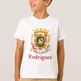 Camiseta Rodriguez Porto Rico Shield