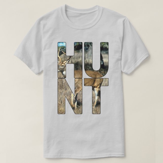 Camiseta Roe Deer Hunting (Frente do Design)