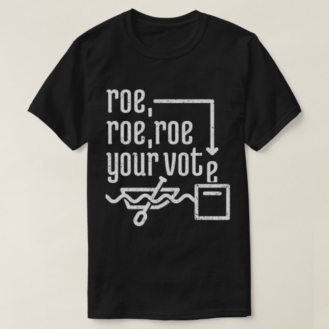 Camiseta Roe Roe Seu Voto 7 (Frente do Design)